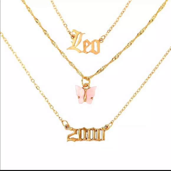 Layered Multi Chain Necklace ✨Leo / 2000 - Picture 1 of 1